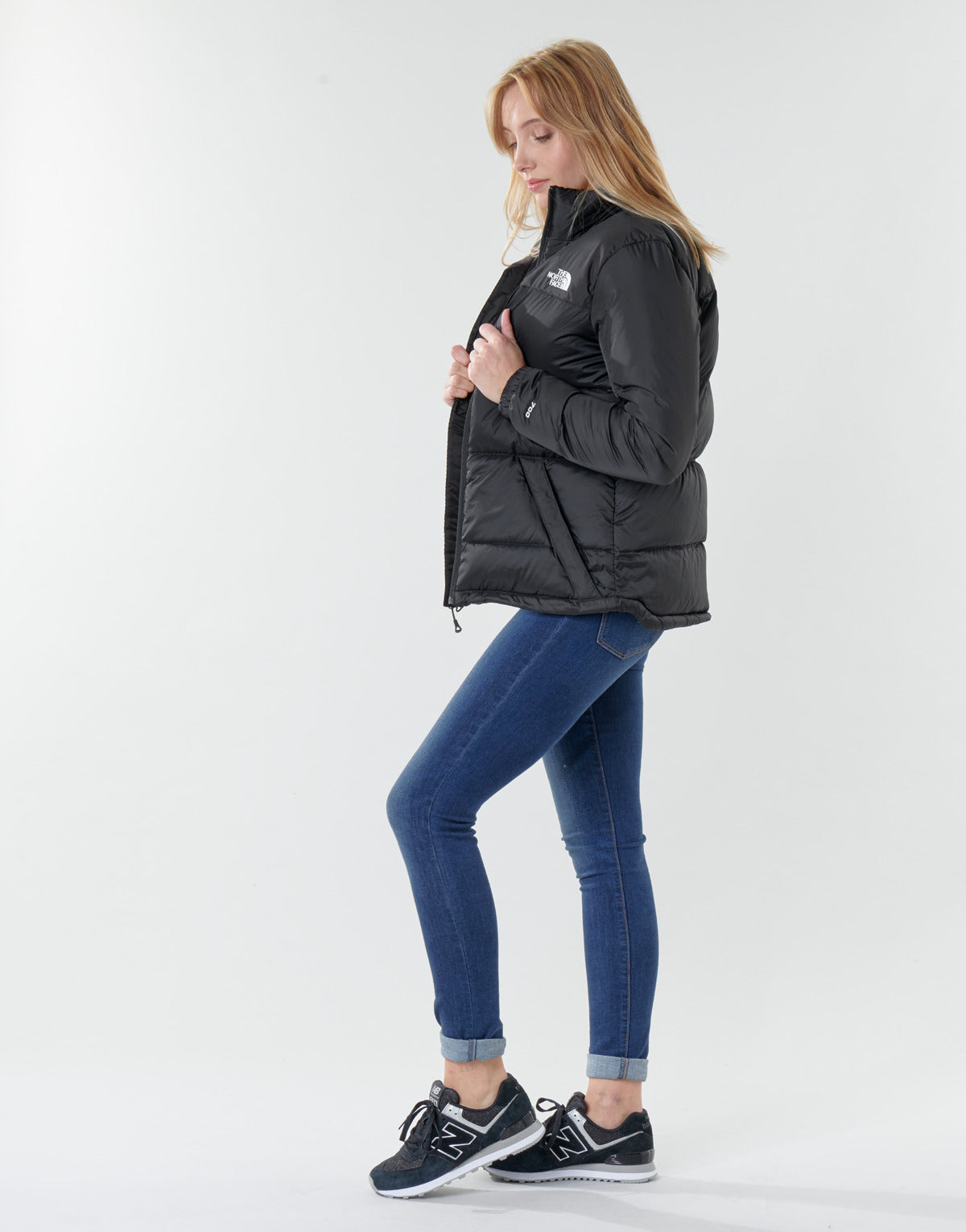 Piumino Donna The North Face  W DIABLO DOWN JACKET  Nero