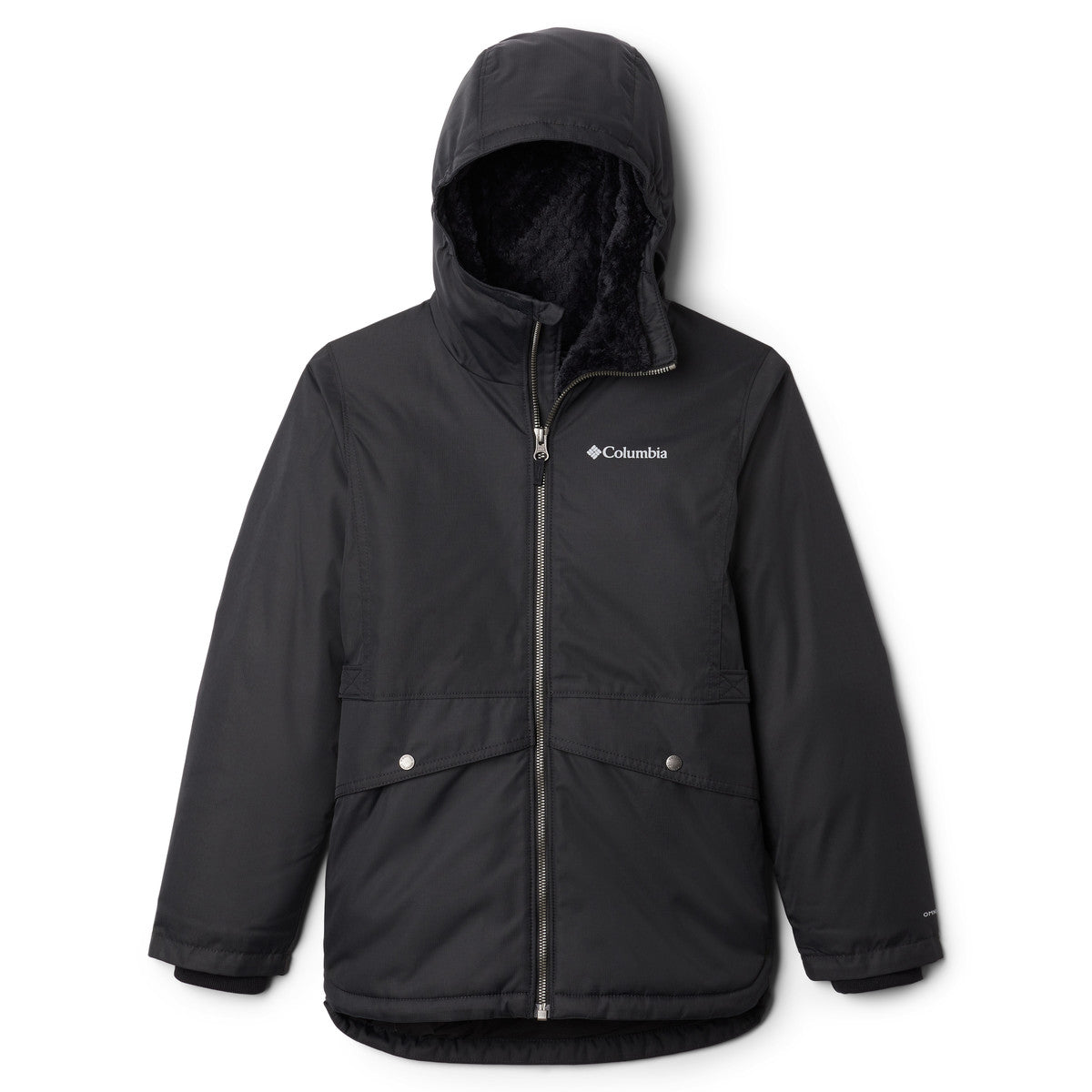 Parka ragazza Columbia  PORTEAU COVE MID JACKET  Nero