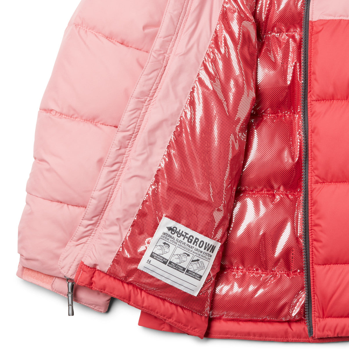 Piumino ragazza Columbia  PIKE LAKE JACKET  Rosa