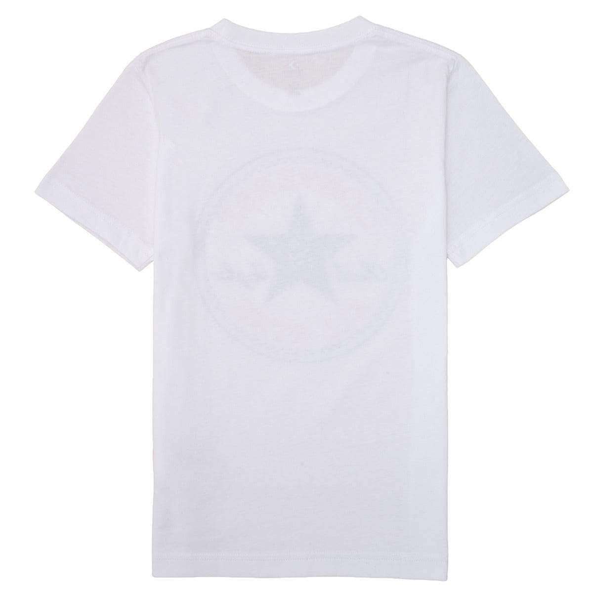 T-shirt ragazzo Converse  CORE CHUCK PATCH TEE  Bianco