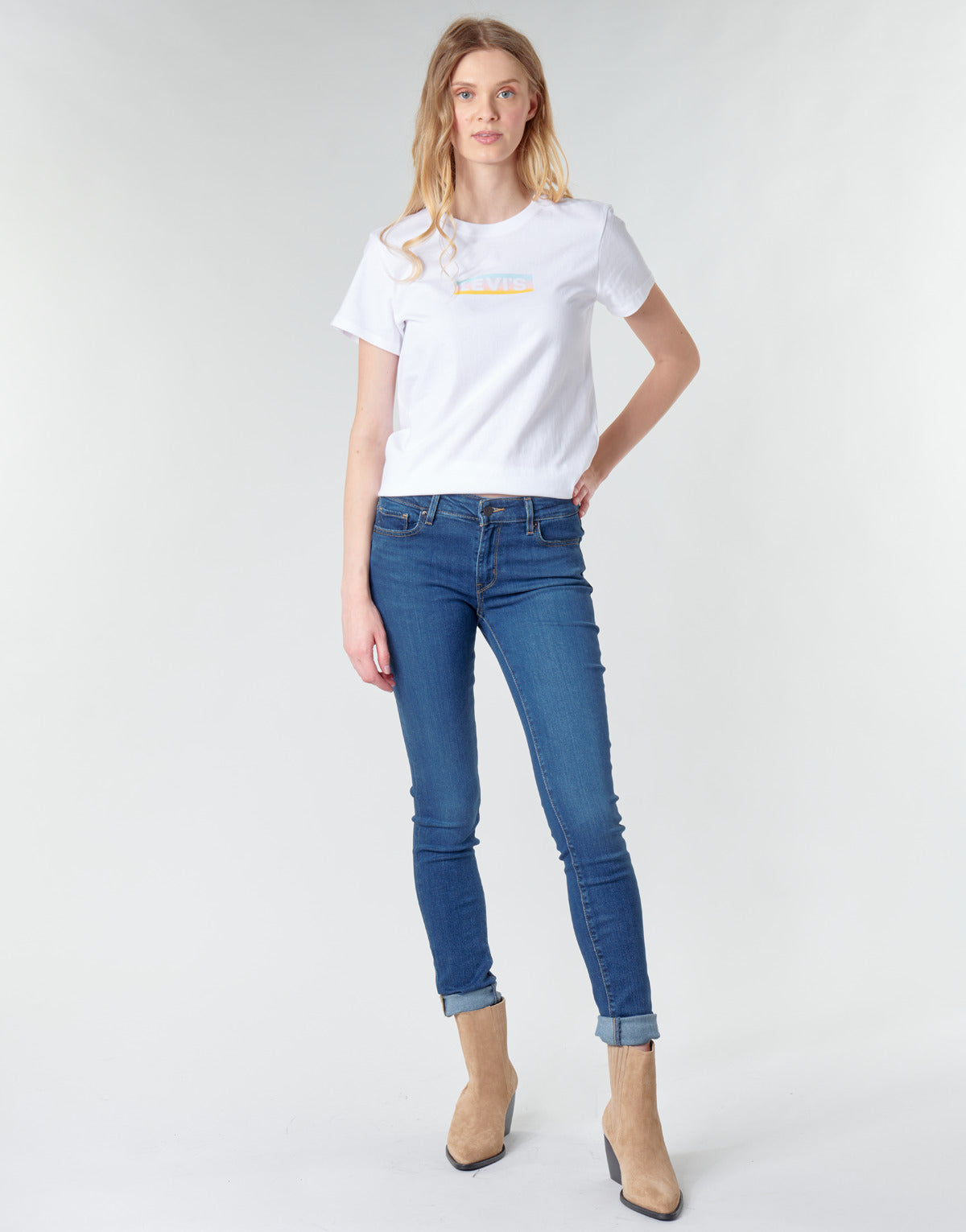 Jeans skynny Donna Levis  711 SKINNY  Blu