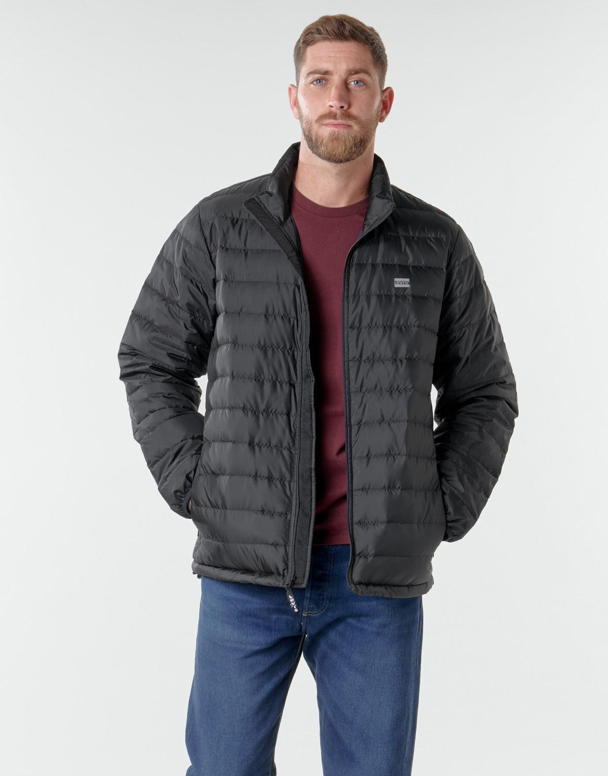 Piumino Uomo Levis  PRESIDIO PACKABLE JACKET  Nero