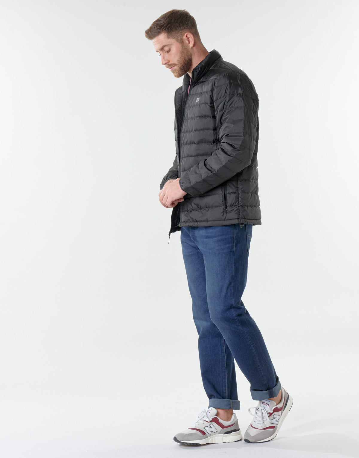 Piumino Uomo Levis  PRESIDIO PACKABLE JACKET  Nero