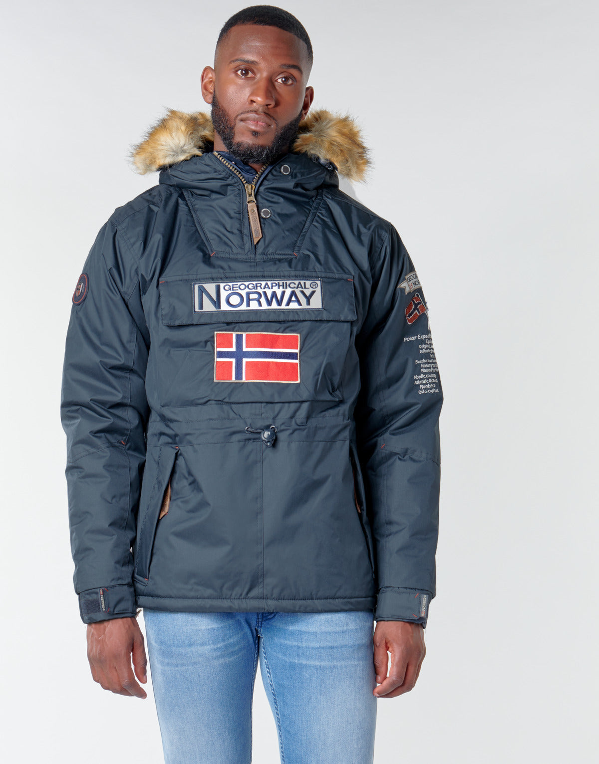 Parka Uomo Geographical Norway  BARMAN  Marine