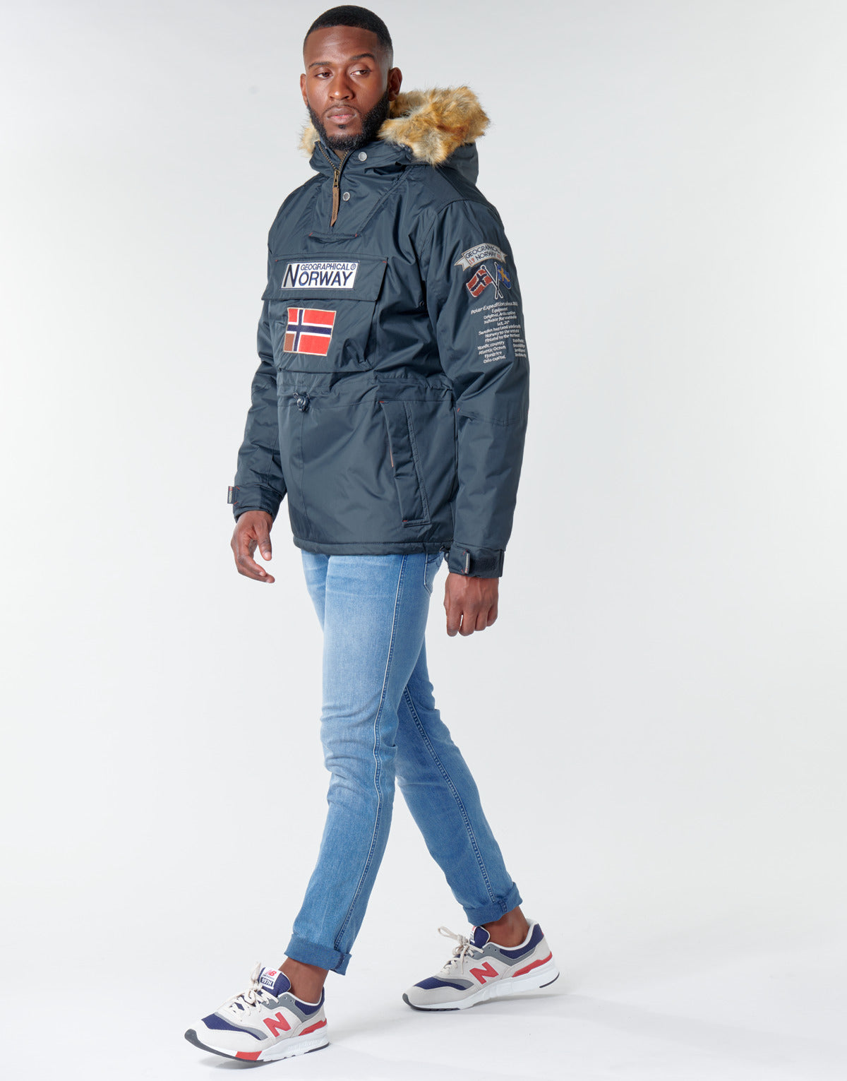 Parka Uomo Geographical Norway  BARMAN  Marine