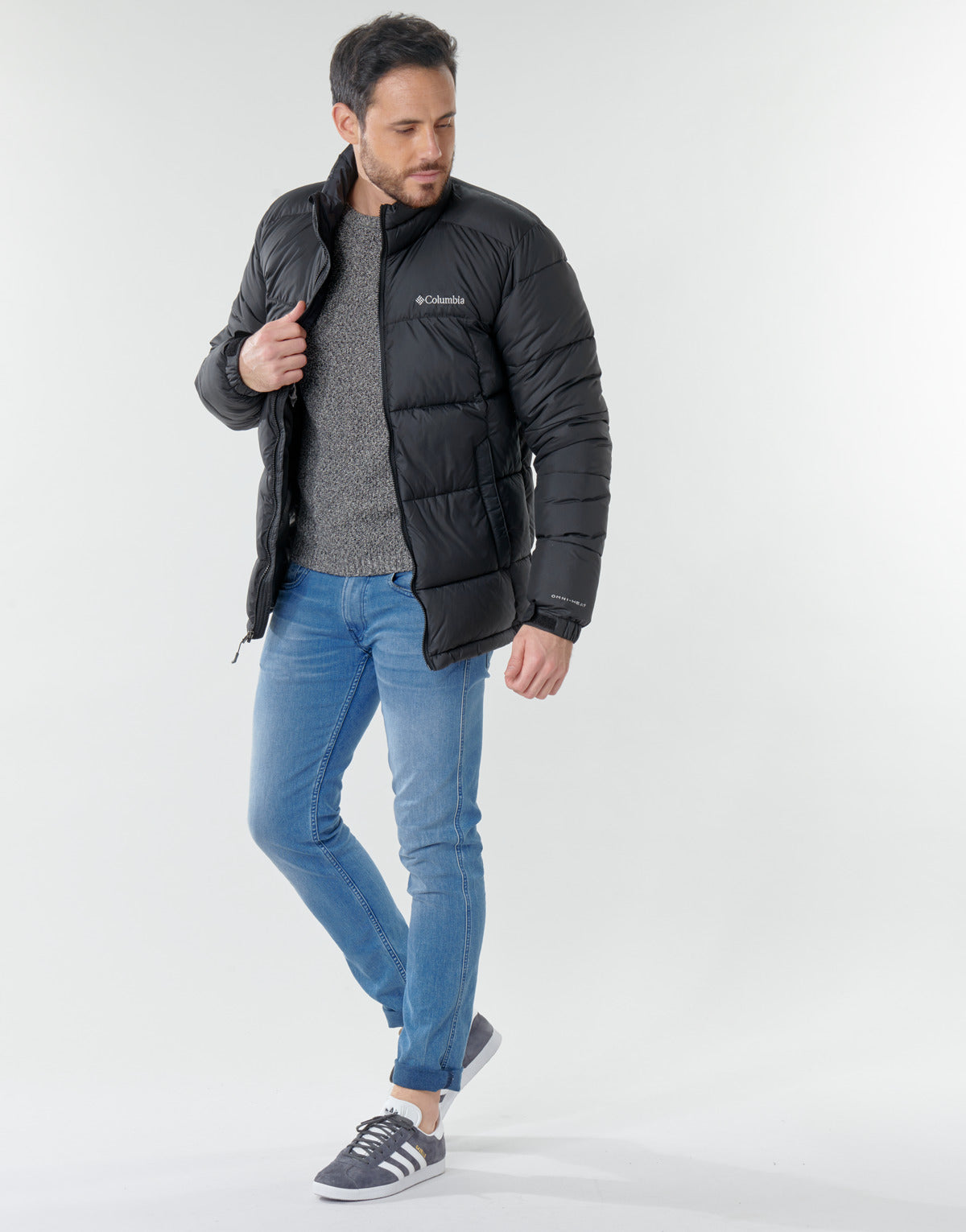 Piumino Uomo Columbia  PIKE LAKE JACKET  Nero