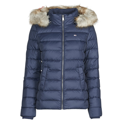 Piumino Donna Tommy Jeans  TJW BASIC HOODED DOWN JACKET  Blu