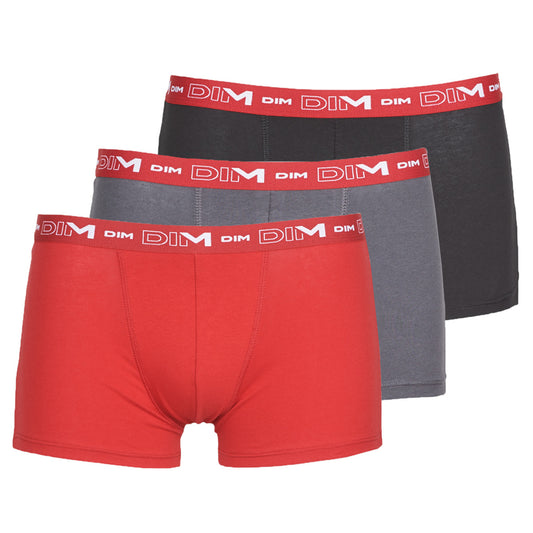 Boxer Uomo DIM  COTON STRETCH  Grigio