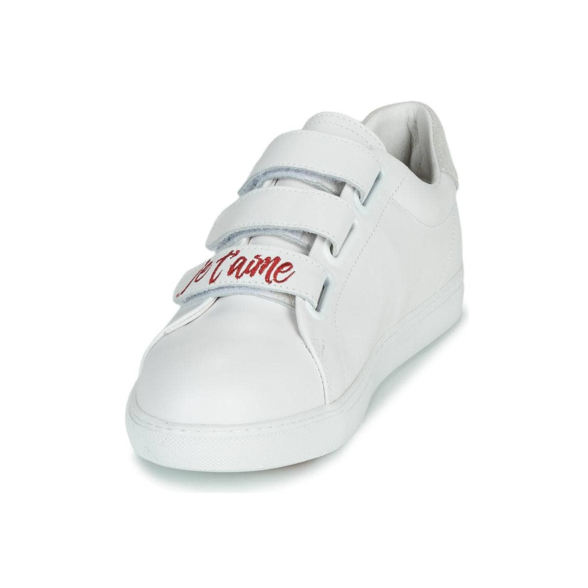 Sneakers basse Donna Bons baisers de Paname  EDITH JE T'AIME  Bianco