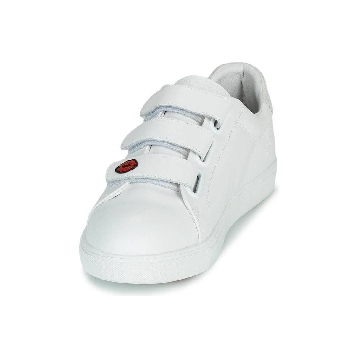 Sneakers basse Donna Bons baisers de Paname  EDITH LEGENDE  Bianco