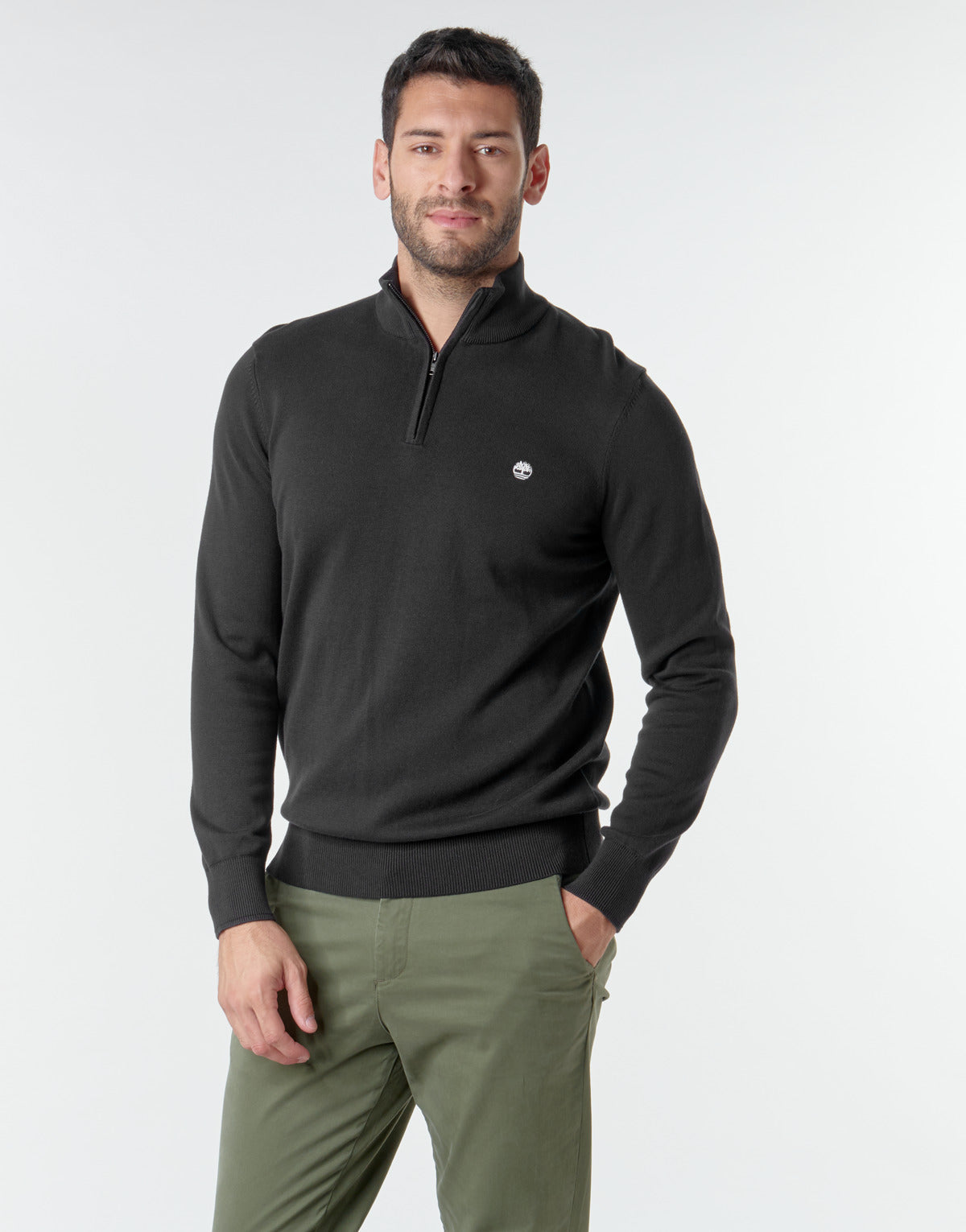 Maglione Uomo Timberland  WILLIAMS RIVER 1/2 ZIP  Nero