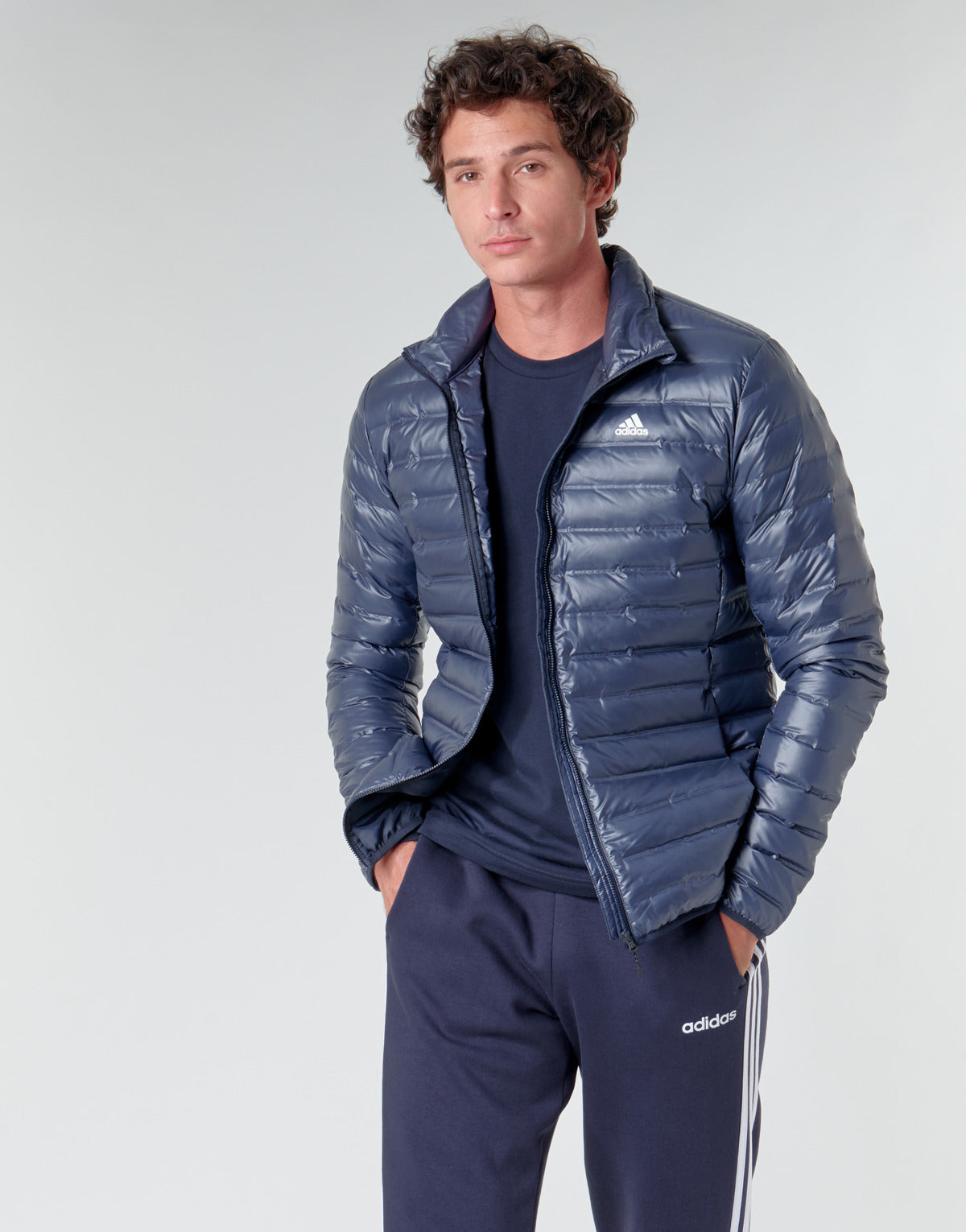 Piumino Uomo adidas  Varilite Jacket  Blu