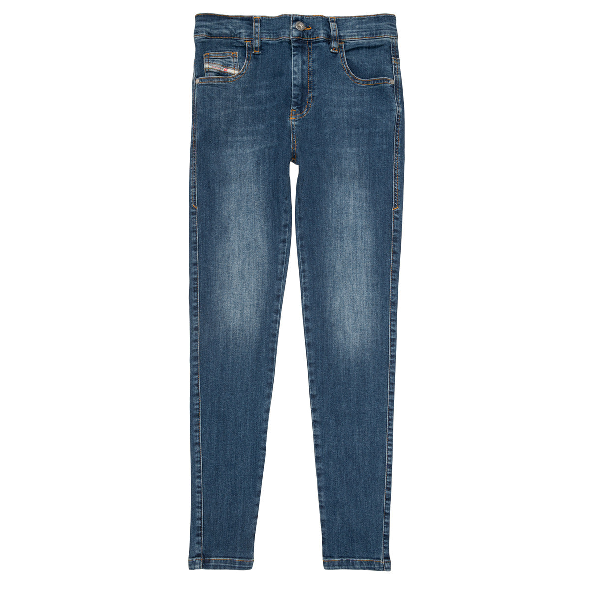 Jeans Slim ragazza Diesel  D-SLANDY HIGH  Blu