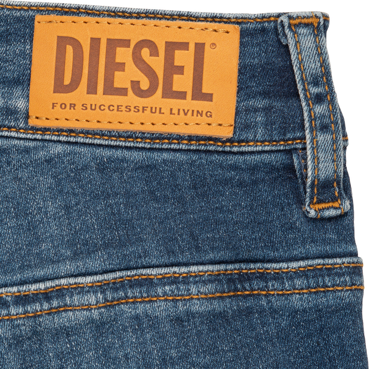 Jeans Slim ragazza Diesel  D-SLANDY HIGH  Blu