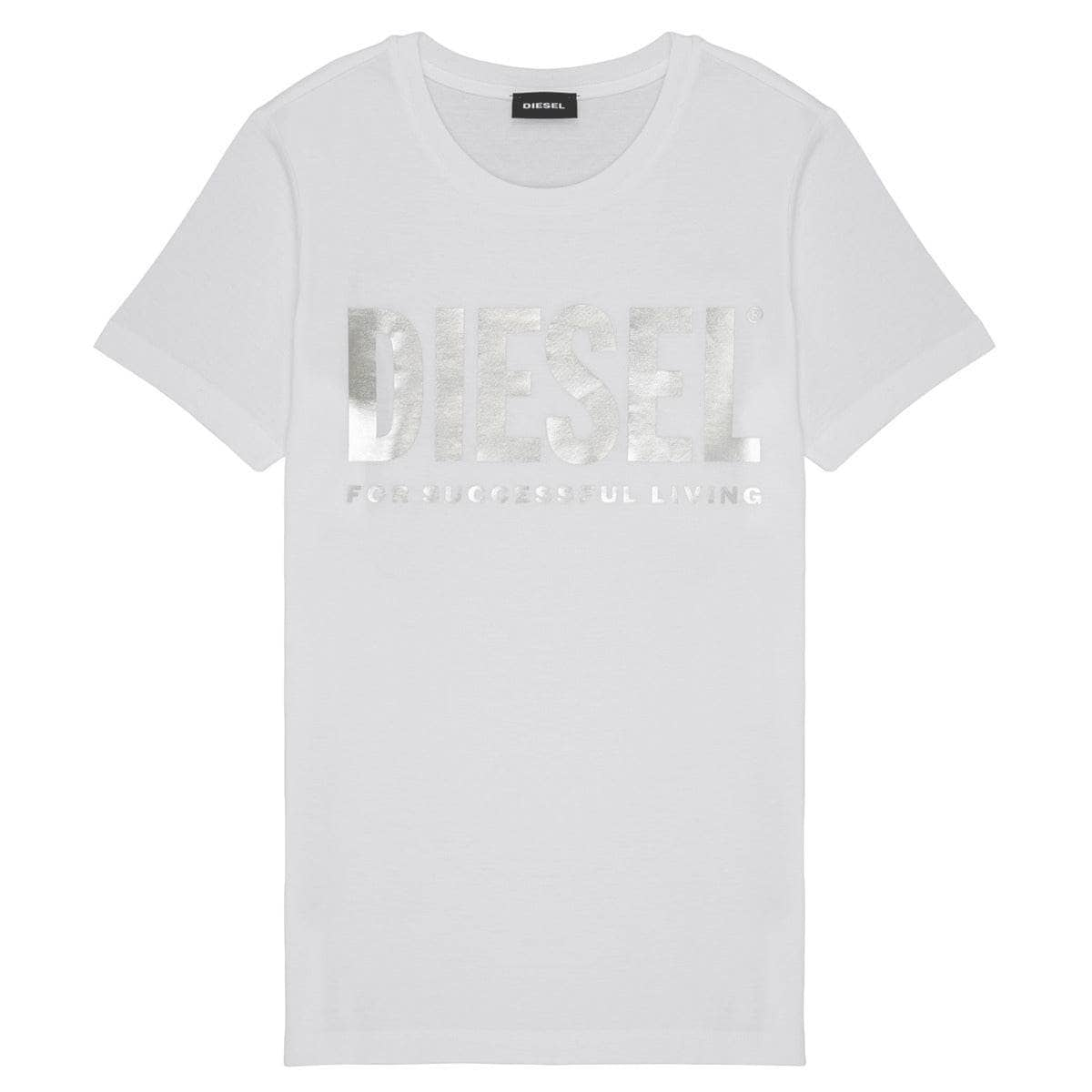 T-shirt ragazza Diesel  TSILYWX  Bianco