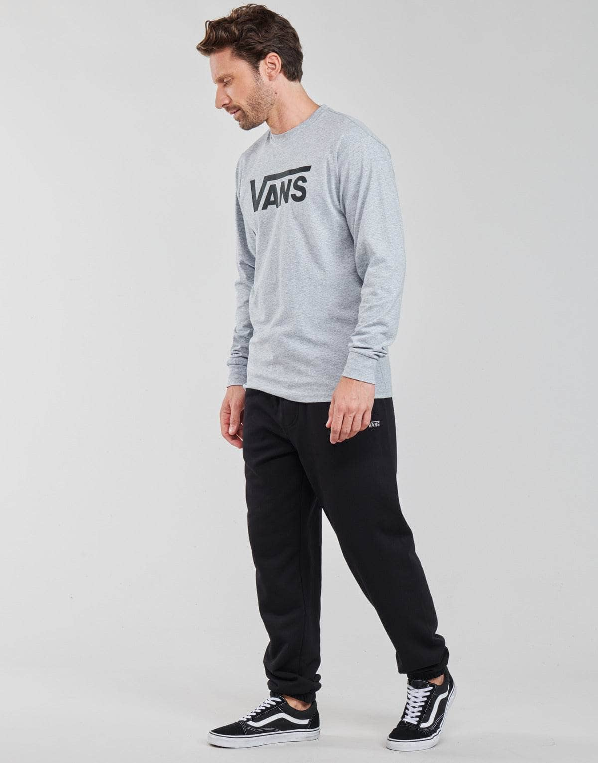 T-shirts a maniche lunghe Uomo Vans  VANS CLASSIC LS  Grigio