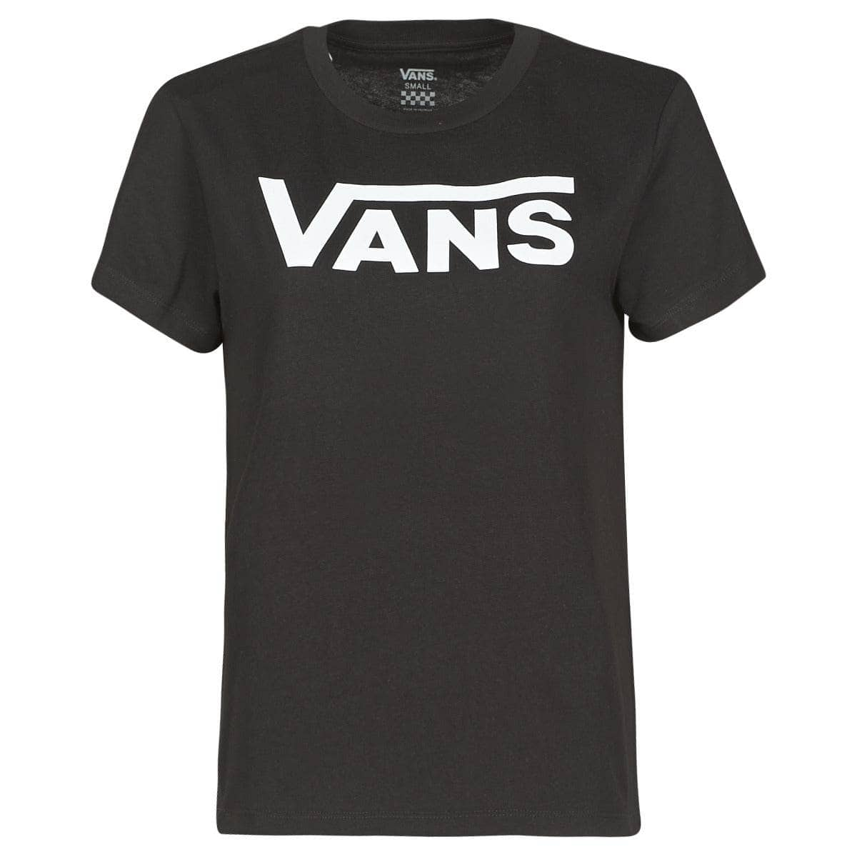 T-shirt Donna Vans  FLYING V CREW TEE  Nero