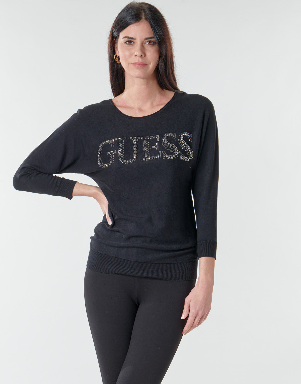 Maglione Donna Guess  TABITHA  Nero