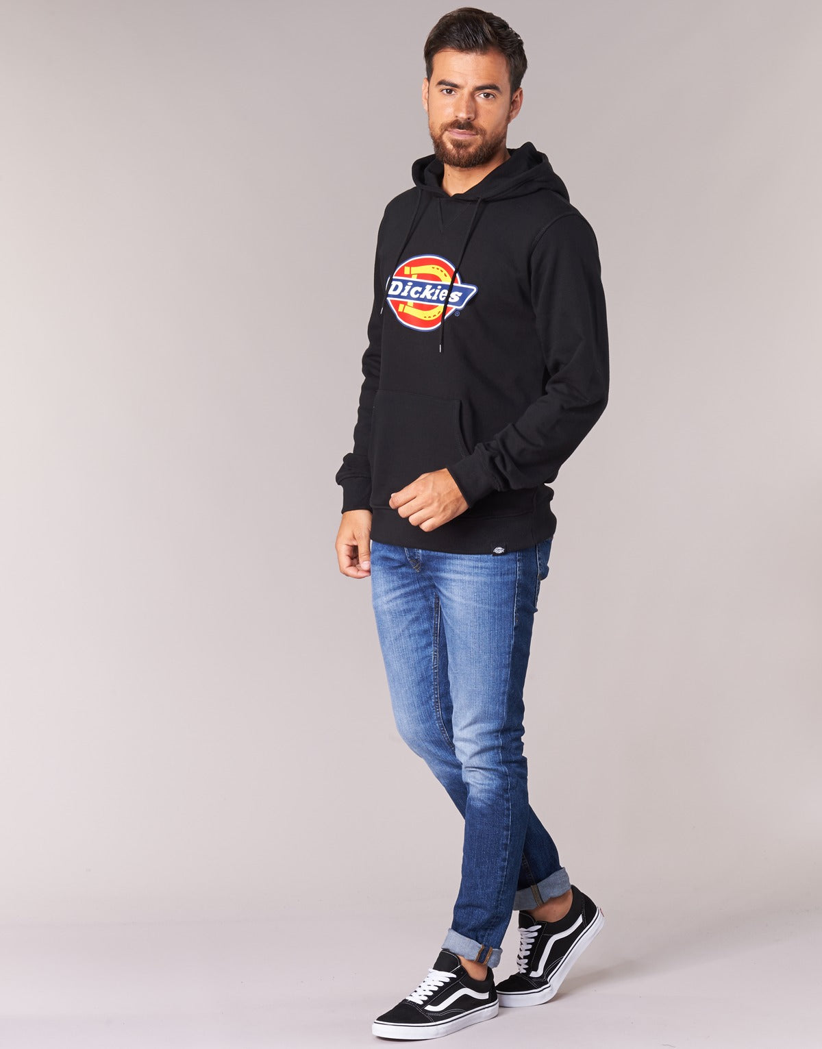 Felpa Uomo Dickies  NEVADA  Nero