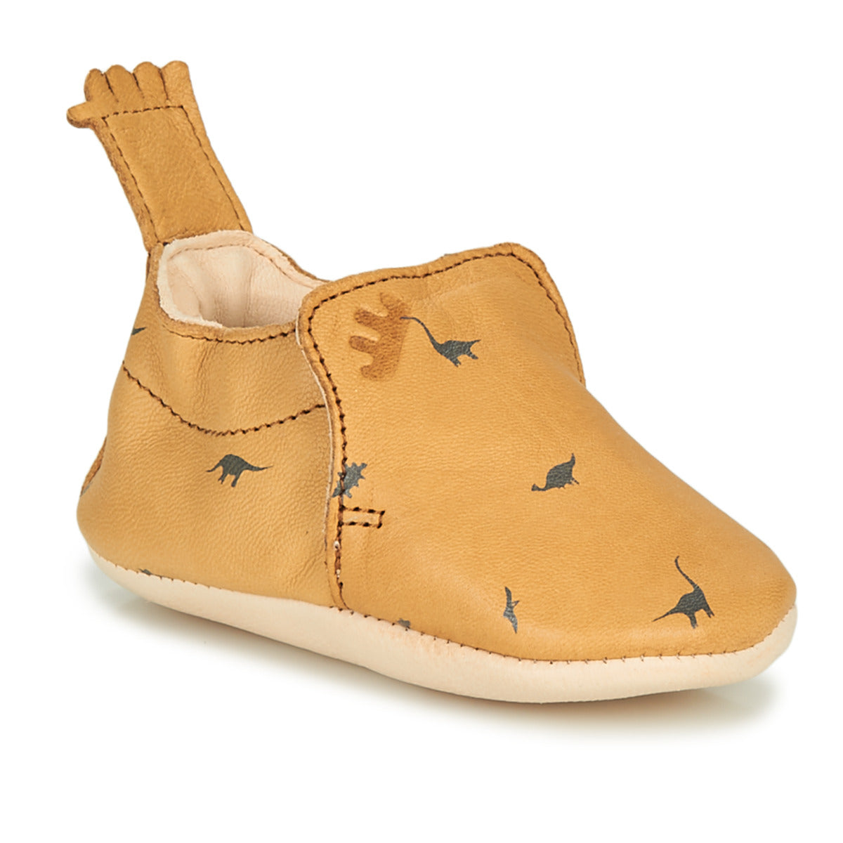 Pantofole bambini ragazzo Easy Peasy  BLUMOO  Marrone