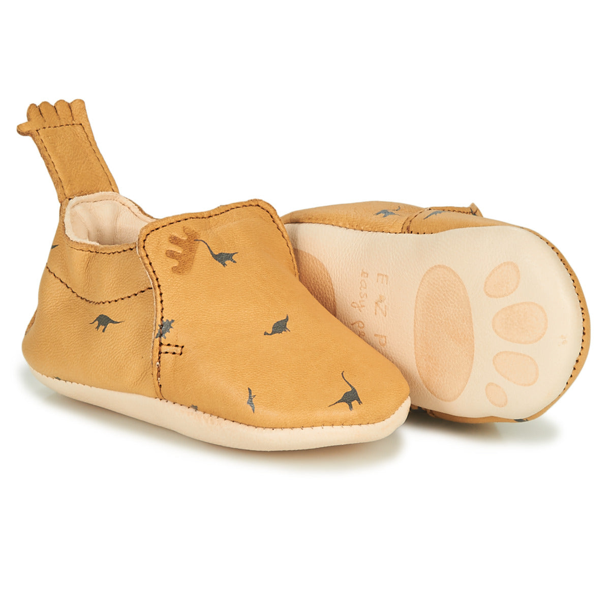 Pantofole bambini ragazzo Easy Peasy  BLUMOO  Marrone