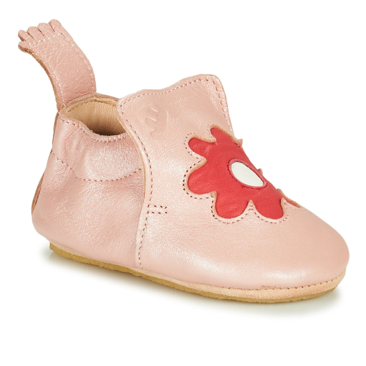 Pantofole bambini ragazza Easy Peasy  BLUBLU FLEURS  Rosa