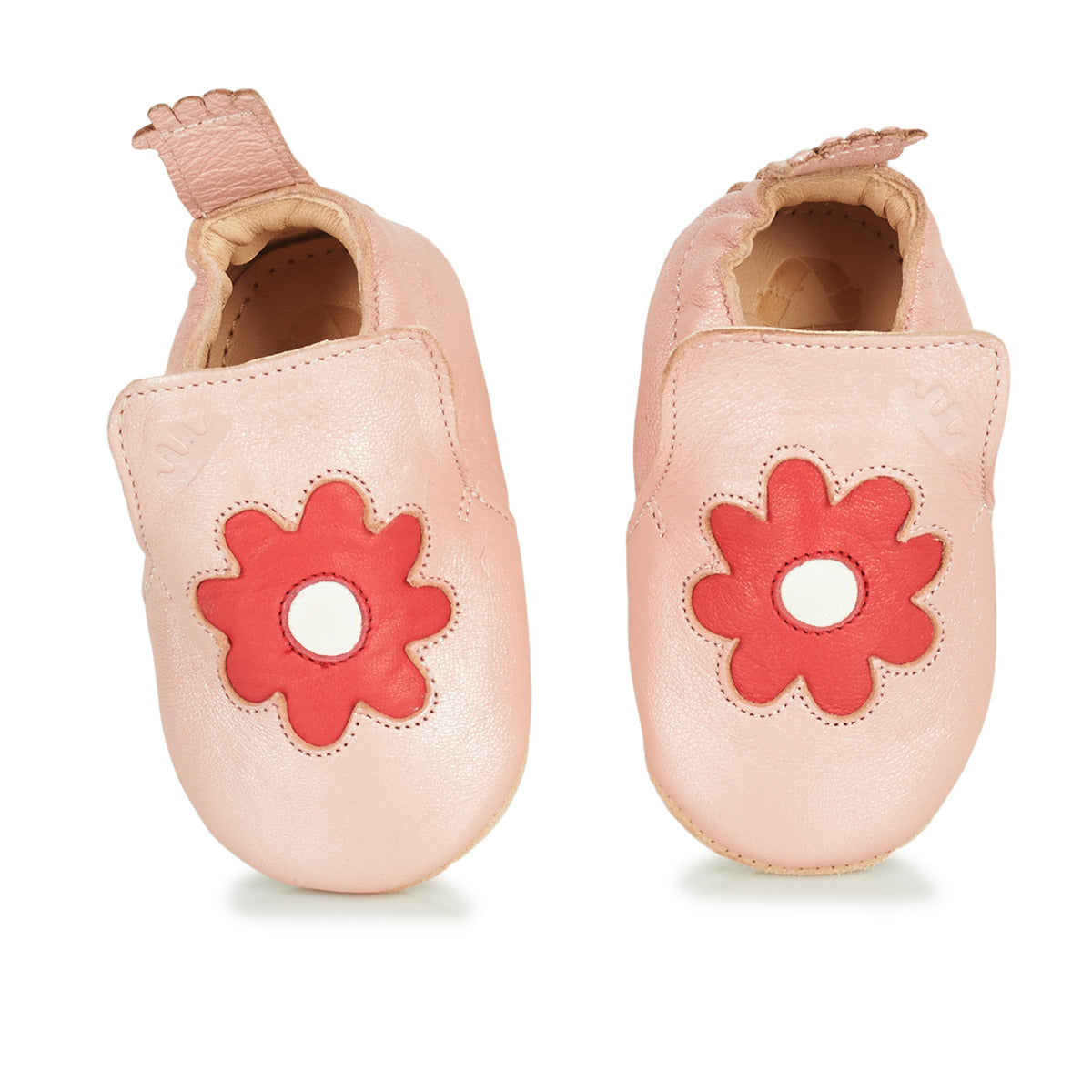 Pantofole bambini ragazza Easy Peasy  BLUBLU FLEURS  Rosa