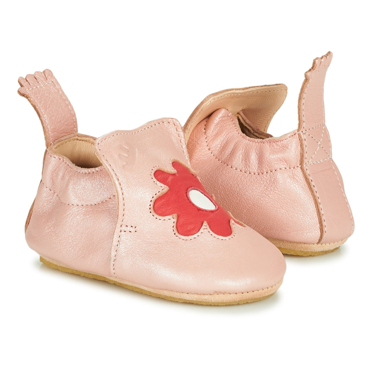 Pantofole bambini ragazza Easy Peasy  BLUBLU FLEURS  Rosa