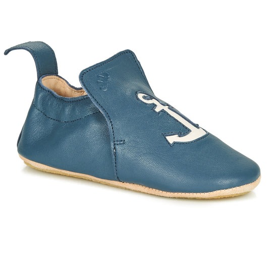 Pantofole bambini ragazza Easy Peasy  BLUBLU ANCRE  Blu