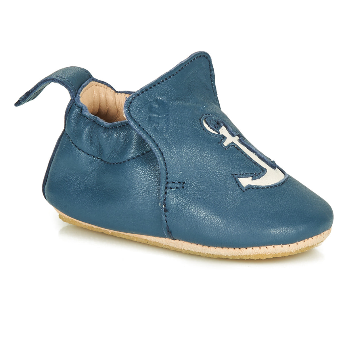 Pantofole bambini ragazza Easy Peasy  BLUBLU ANCRE  Blu