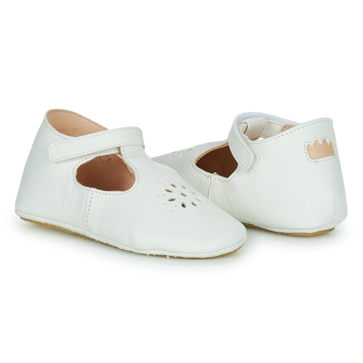 Pantofole bambini ragazza Easy Peasy  LILLYP  Bianco