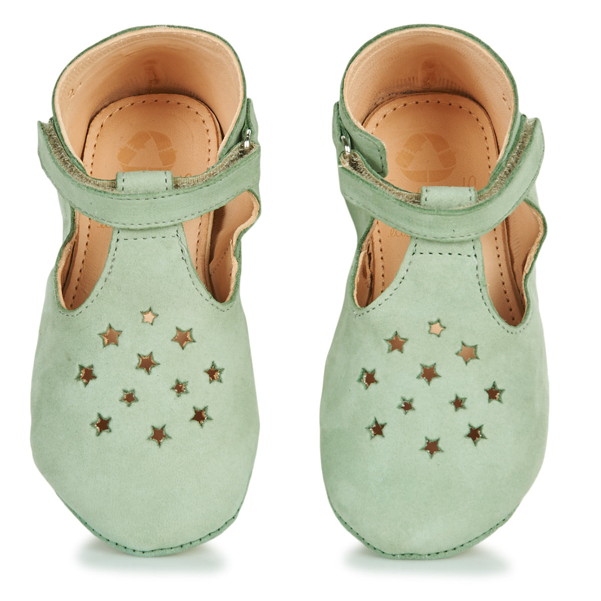 Pantofole bambini ragazza Easy Peasy  LILLOP  Verde