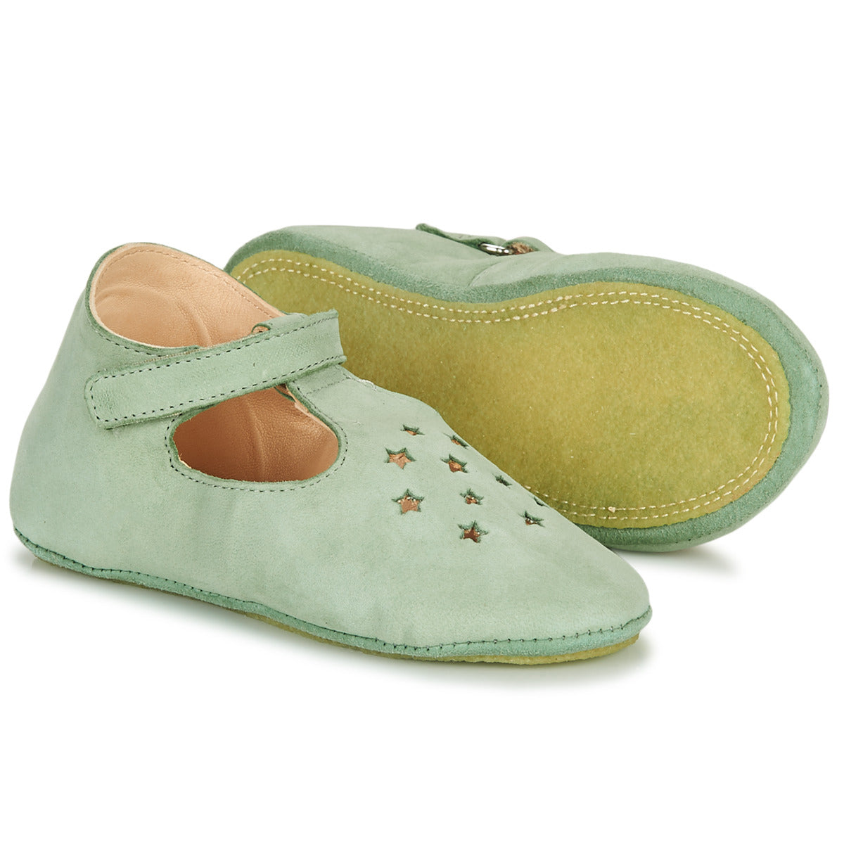 Pantofole bambini ragazza Easy Peasy  LILLOP  Verde