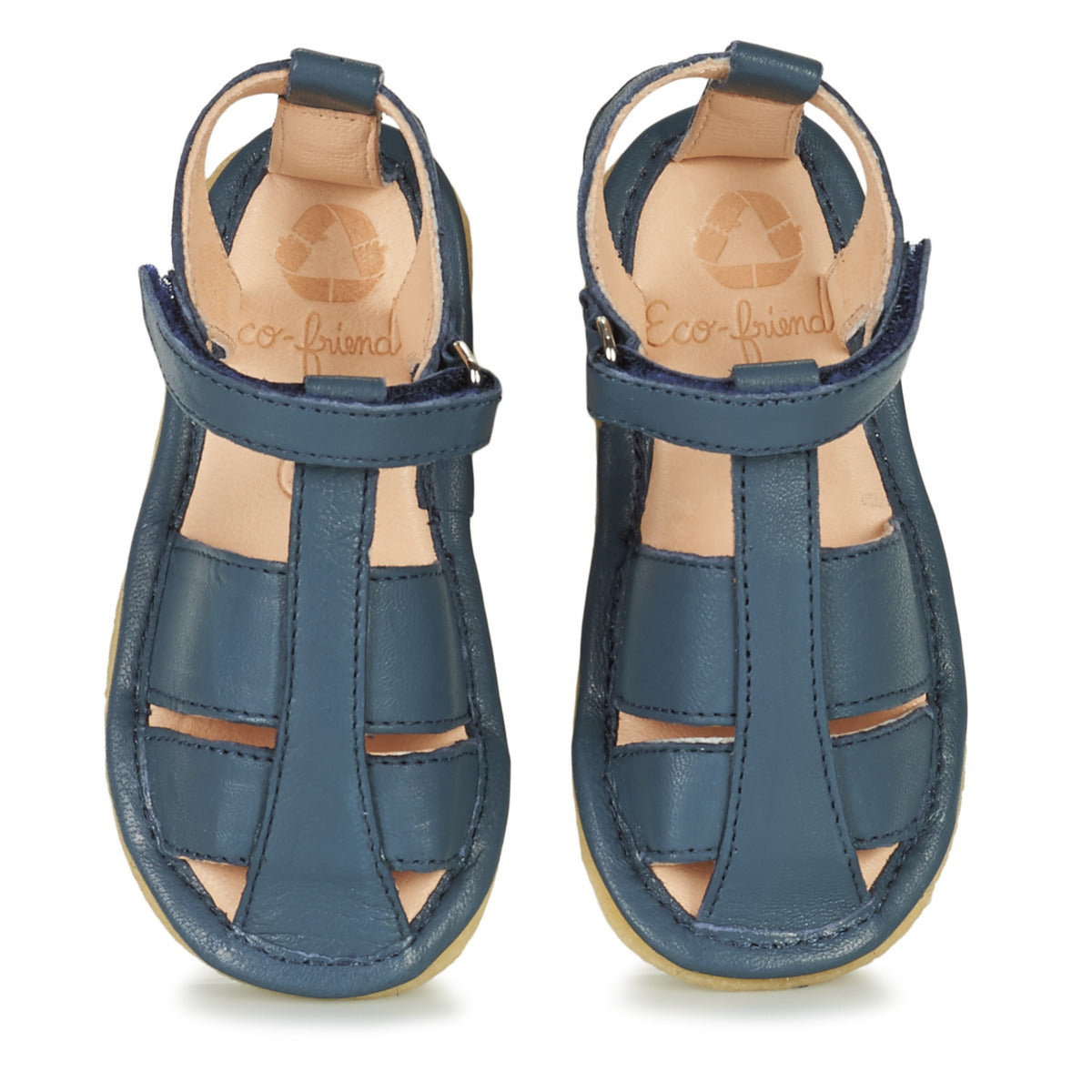 Pantofole bambini ragazza Easy Peasy  NOBLU  Blu