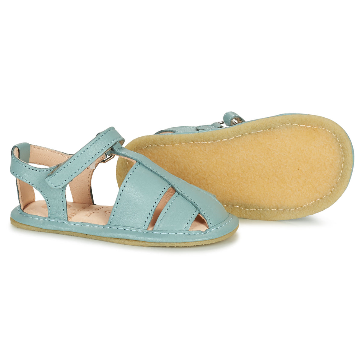 Pantofole bambini ragazza Easy Peasy  NOBLU  Blu