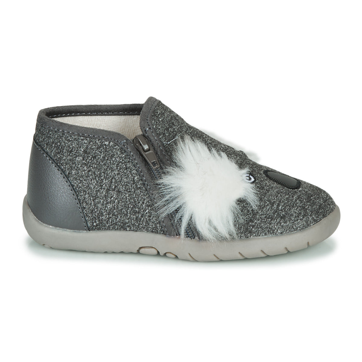 Pantofole bambini ragazzo Little Mary  KOALAZIP  Grigio