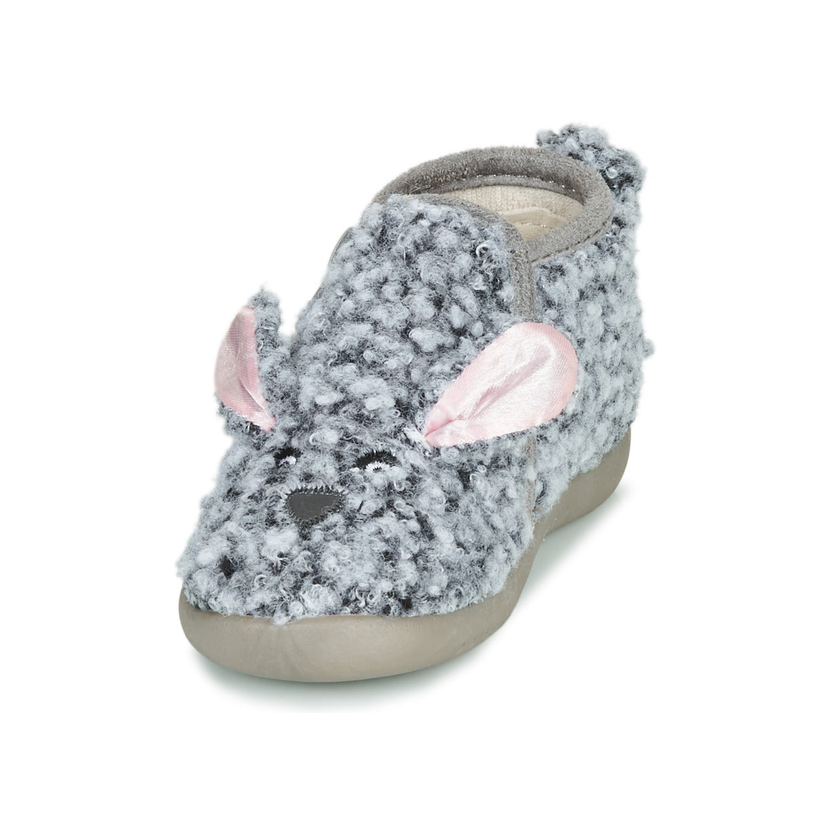 Pantofole bambini ragazzo Little Mary  LAPINZIP  Grigio