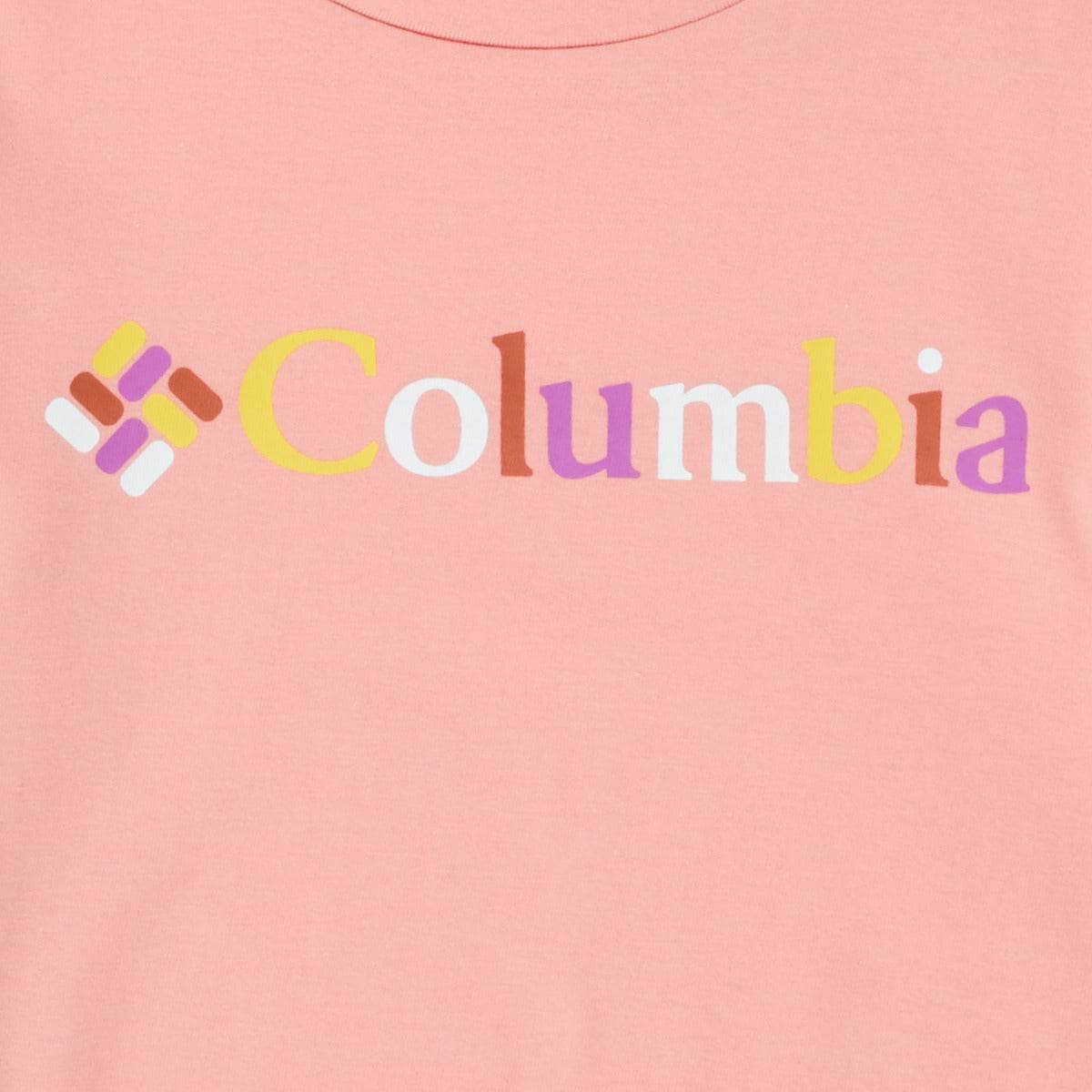 T-shirt ragazza Columbia  SWEET PINES GRAPHIC  Rosa