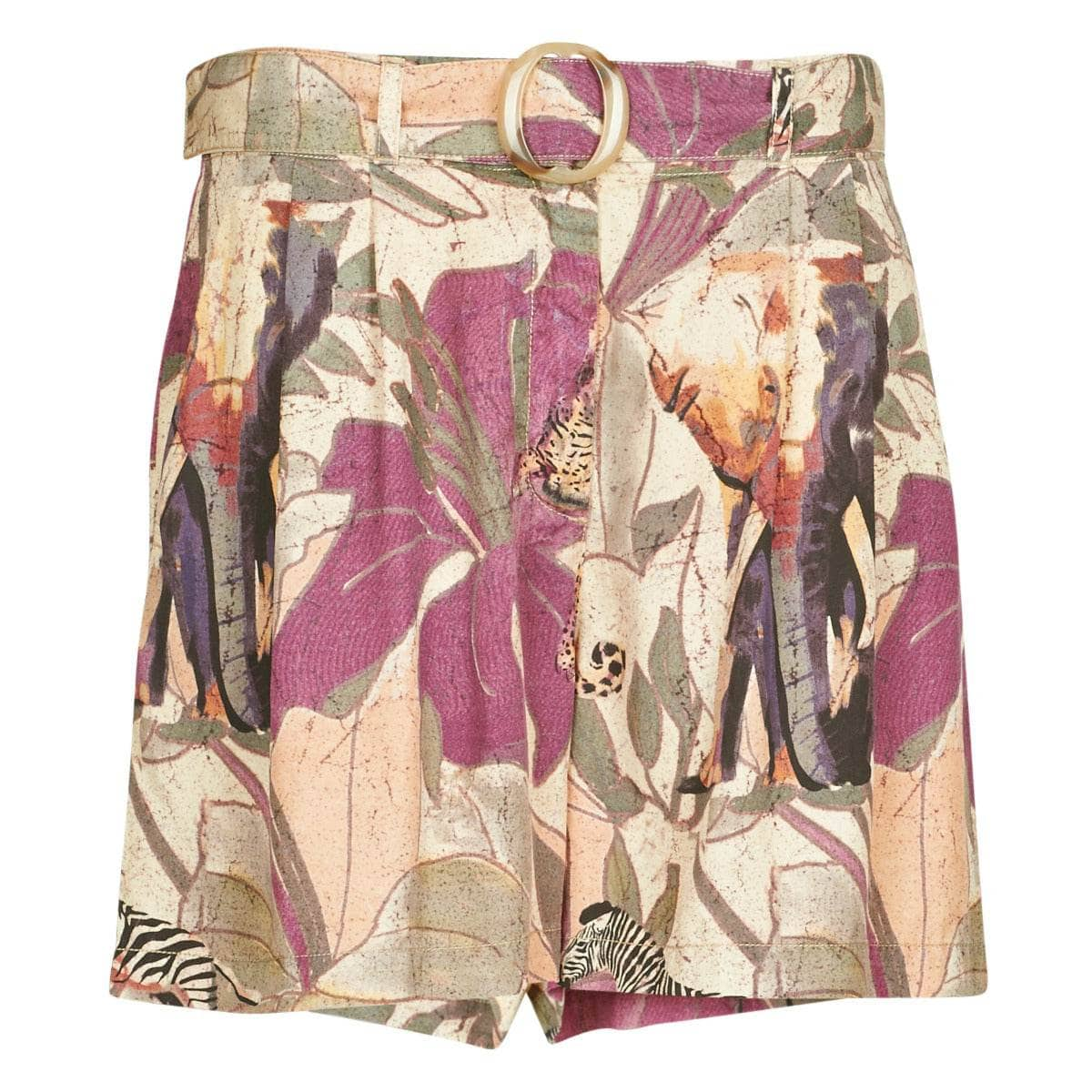 Shorts Donna Desigual  ETNICAN  Multicolore