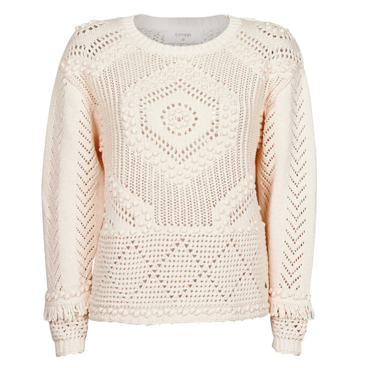 Maglione Donna Cream  CELESTE KNIT  Beige