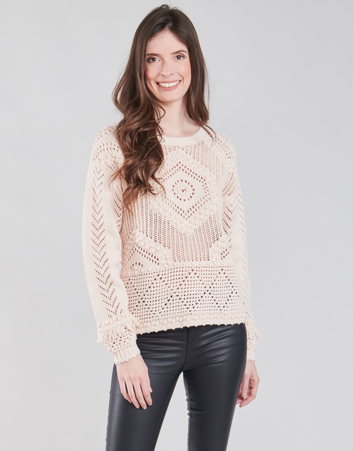 Maglione Donna Cream  CELESTE KNIT  Beige