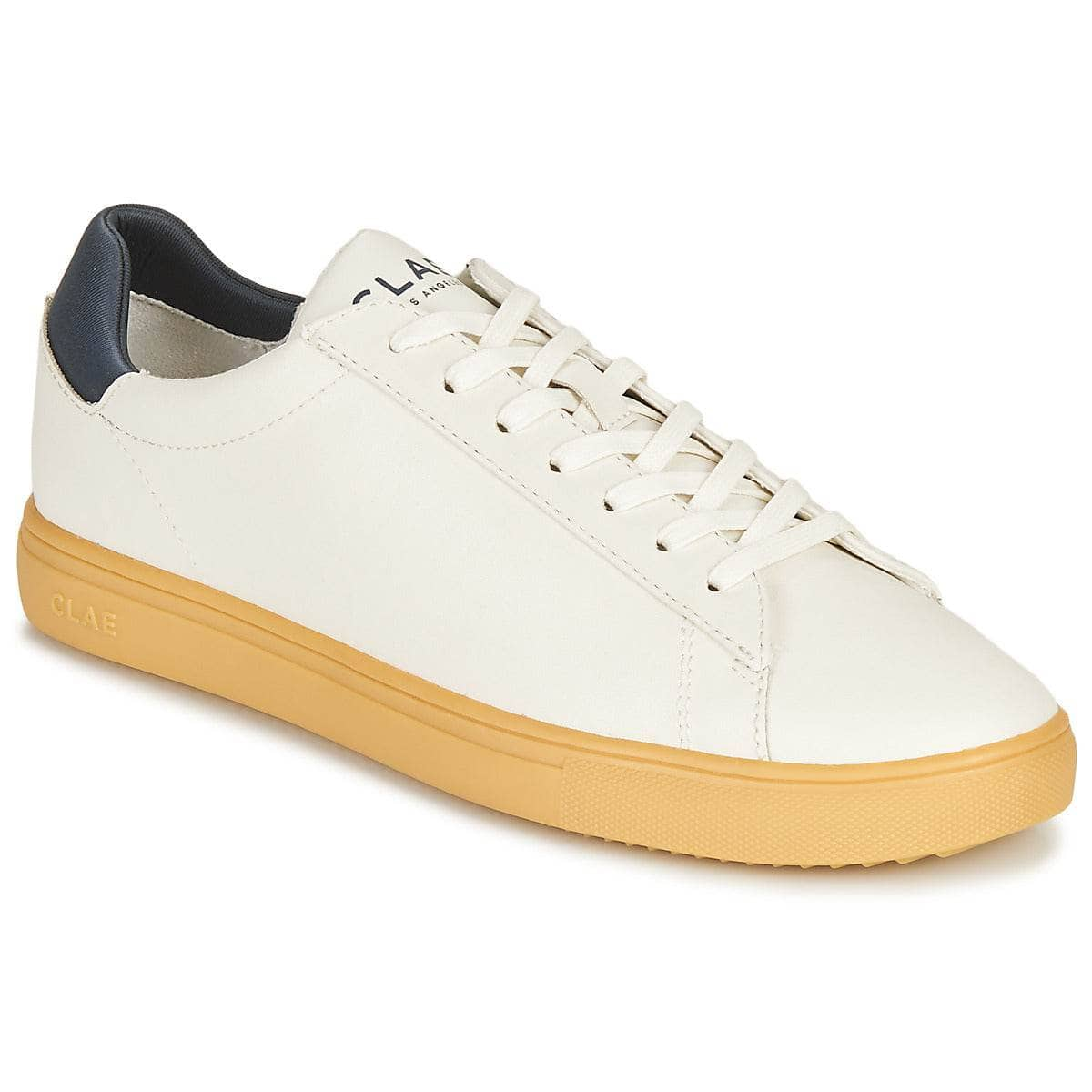 Sneakers Uomo Clae  BRADLEY CACTUS  Bianco