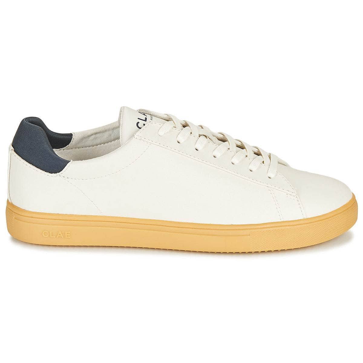 Sneakers Uomo Clae  BRADLEY CACTUS  Bianco