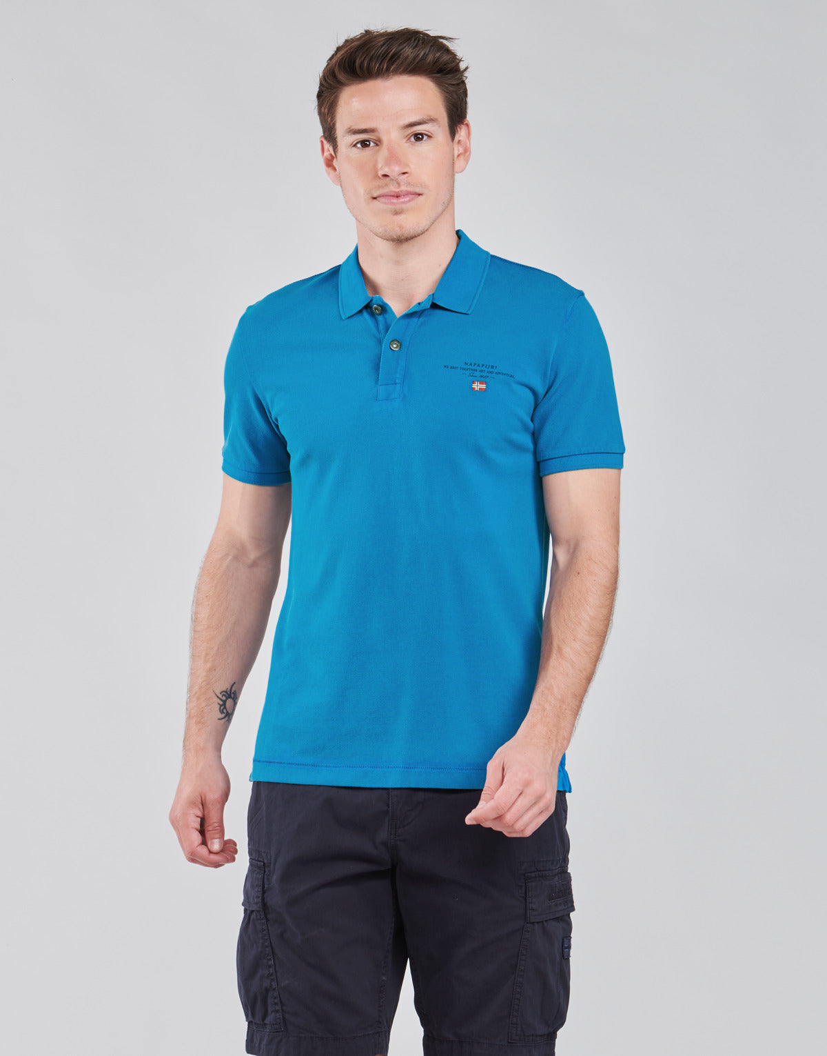 Polo Uomo Napapijri  ELBAS 4  Blu