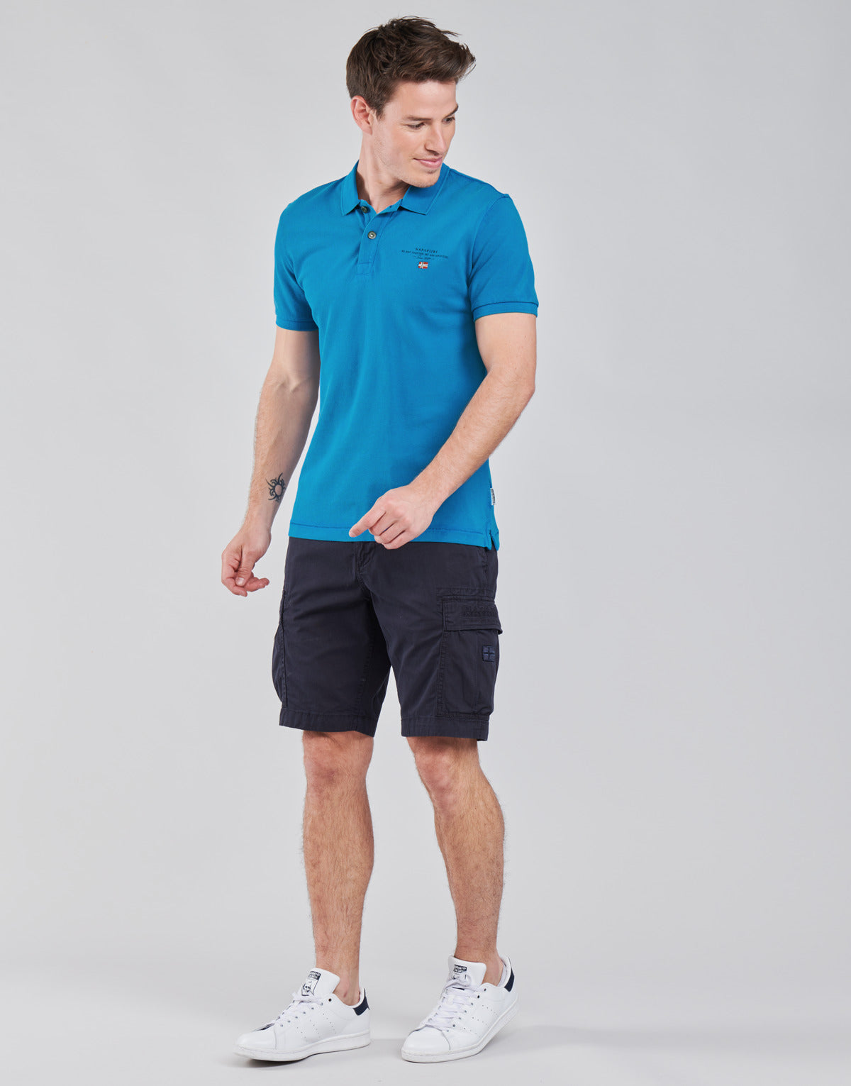 Polo Uomo Napapijri  ELBAS 4  Blu