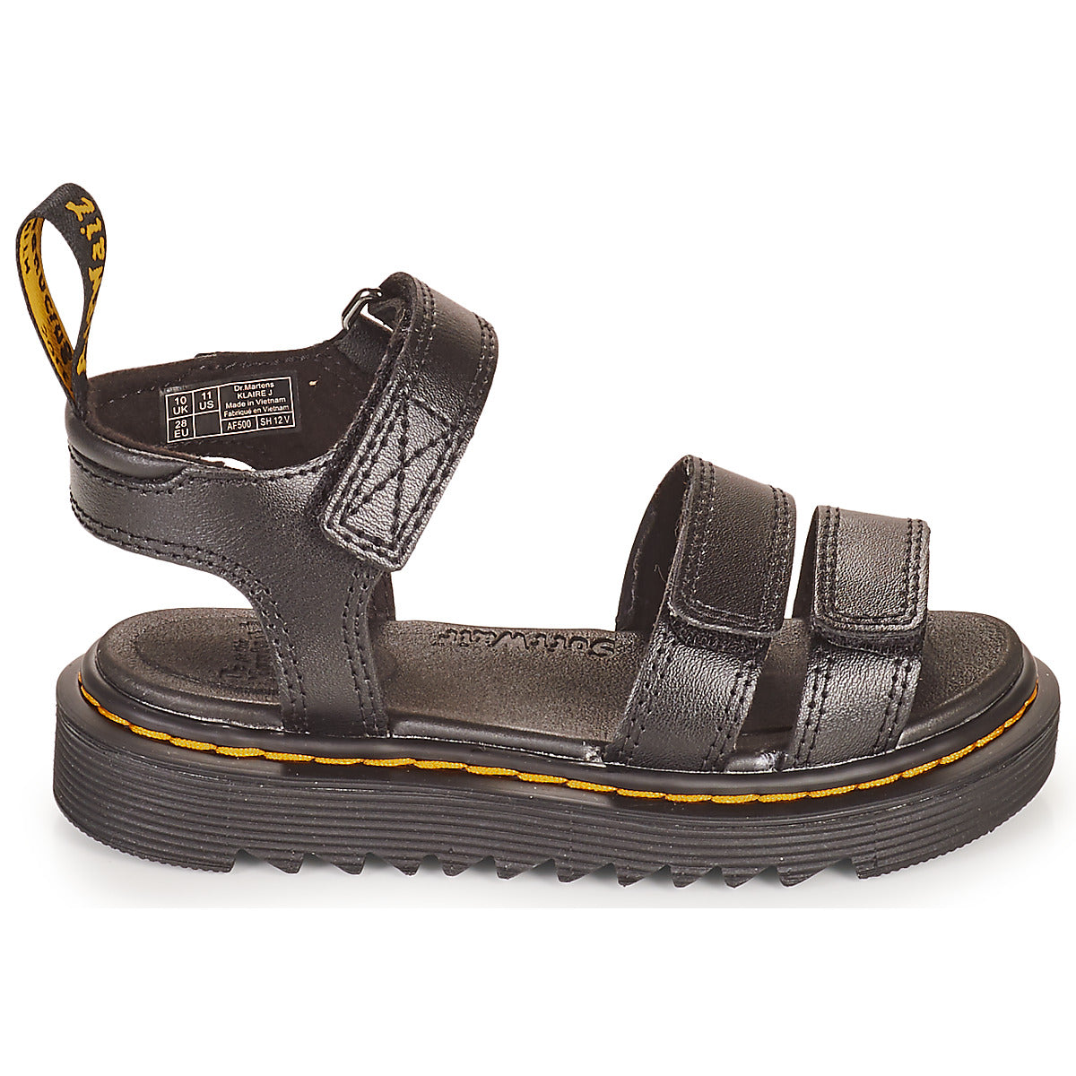 Sandali bambini ragazza Dr. Martens  KLAIRE J  Nero