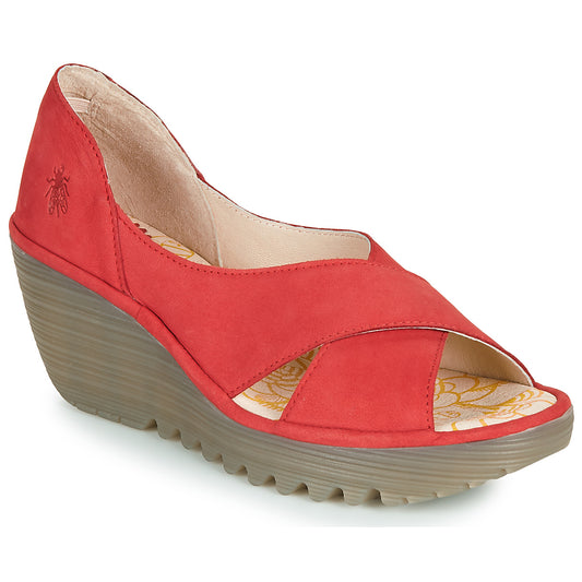 Sandali Donna Fly London  YOMA  Rosso