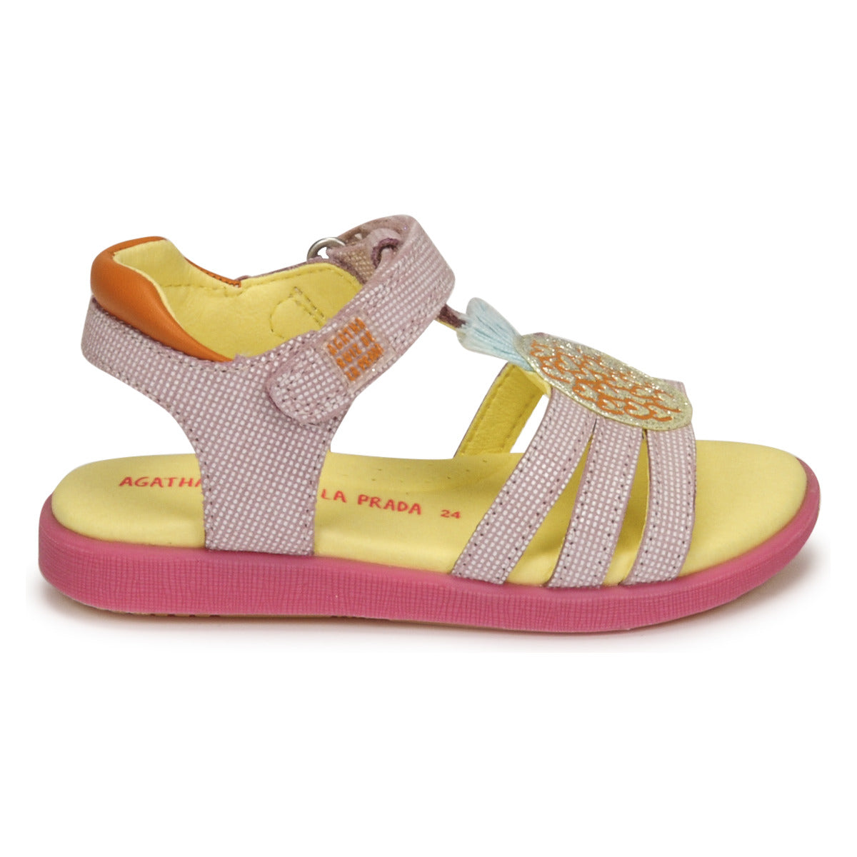 Sandali bambini ragazza Agatha Ruiz de la Prada  AITANA  Rosa