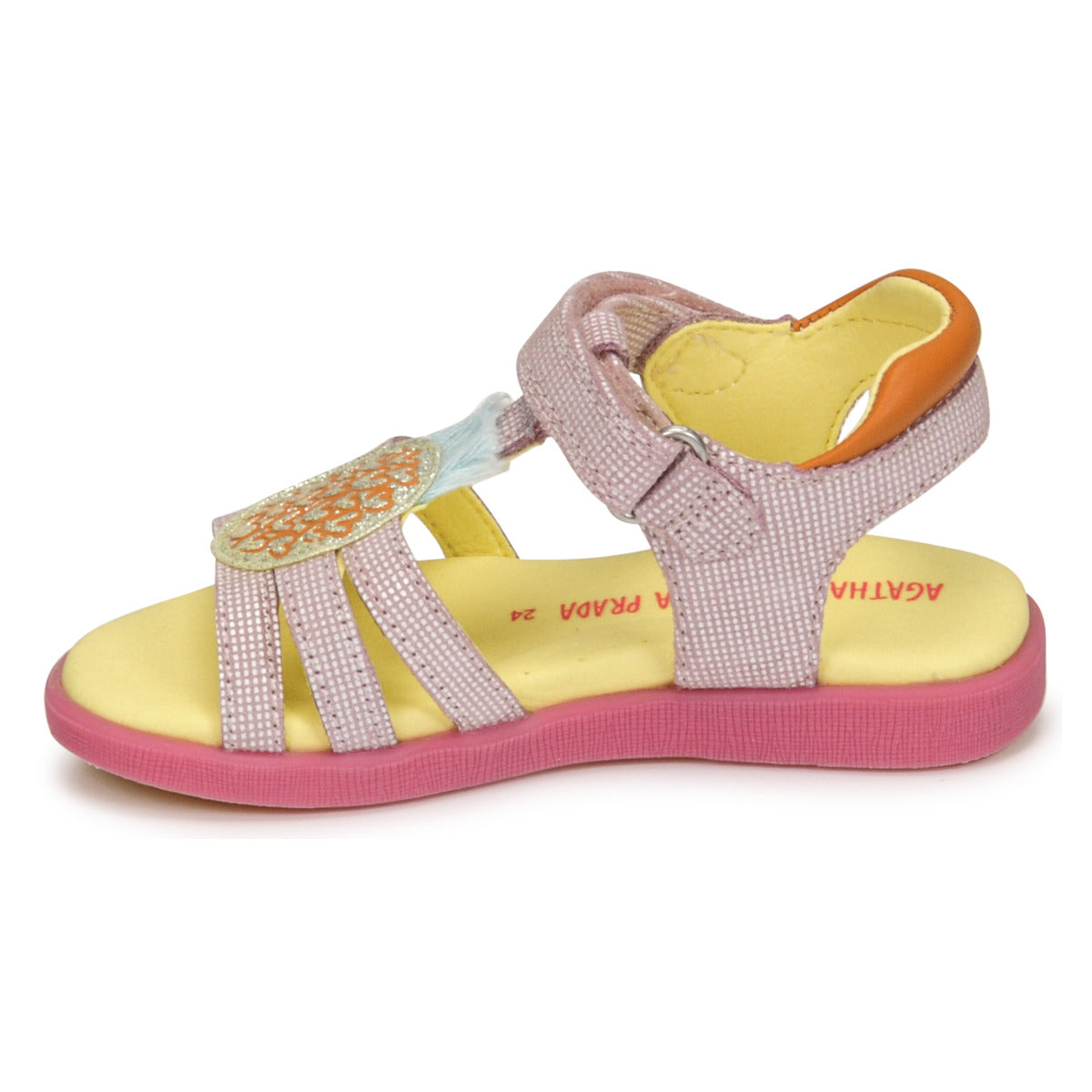 Sandali bambini ragazza Agatha Ruiz de la Prada  AITANA  Rosa