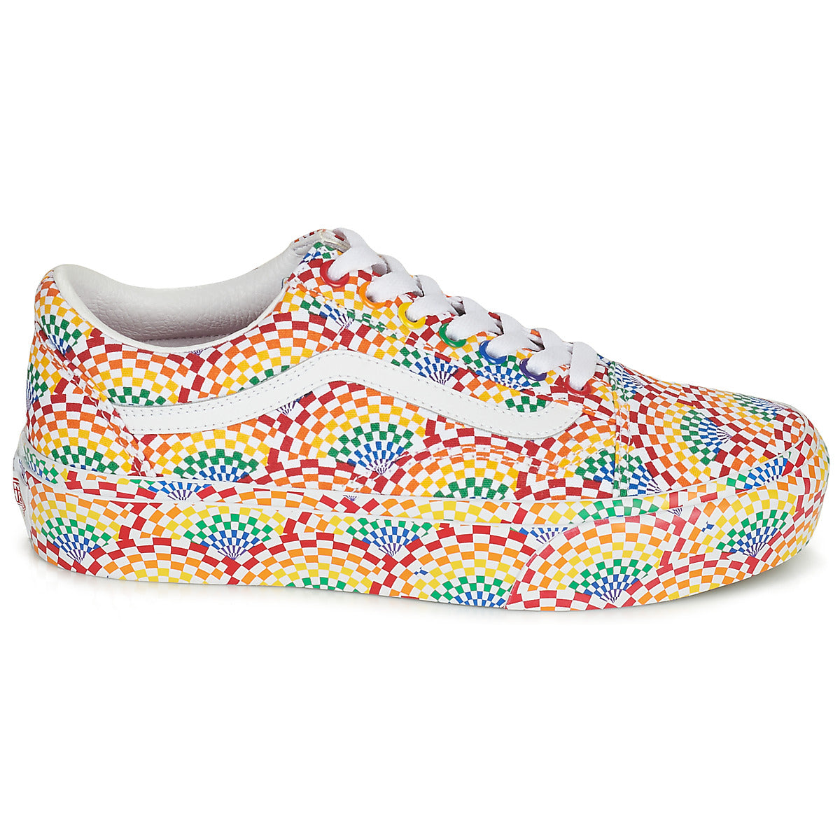 Sneakers basse Donna Vans  OLD SKOOL PLATFORM  Multicolore